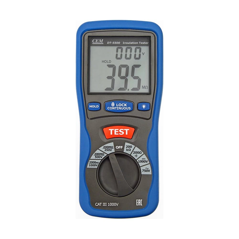 Цифровой тестер изоляции СЕМ DT-5500 480472