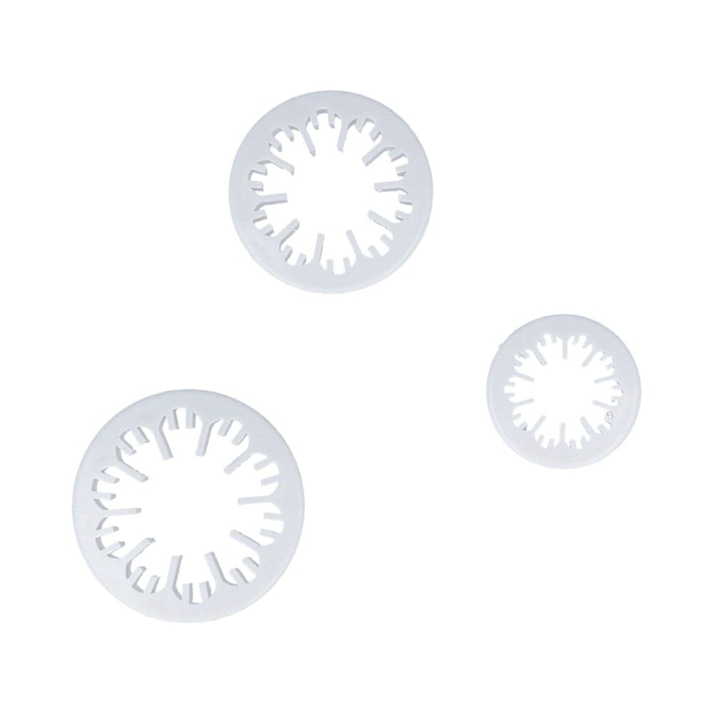 Вырубка для печенья, мастики, марципана S-CHIEF 2.4 - 4 см 3 шт SHF-0062 № 01 гвоздика 452290