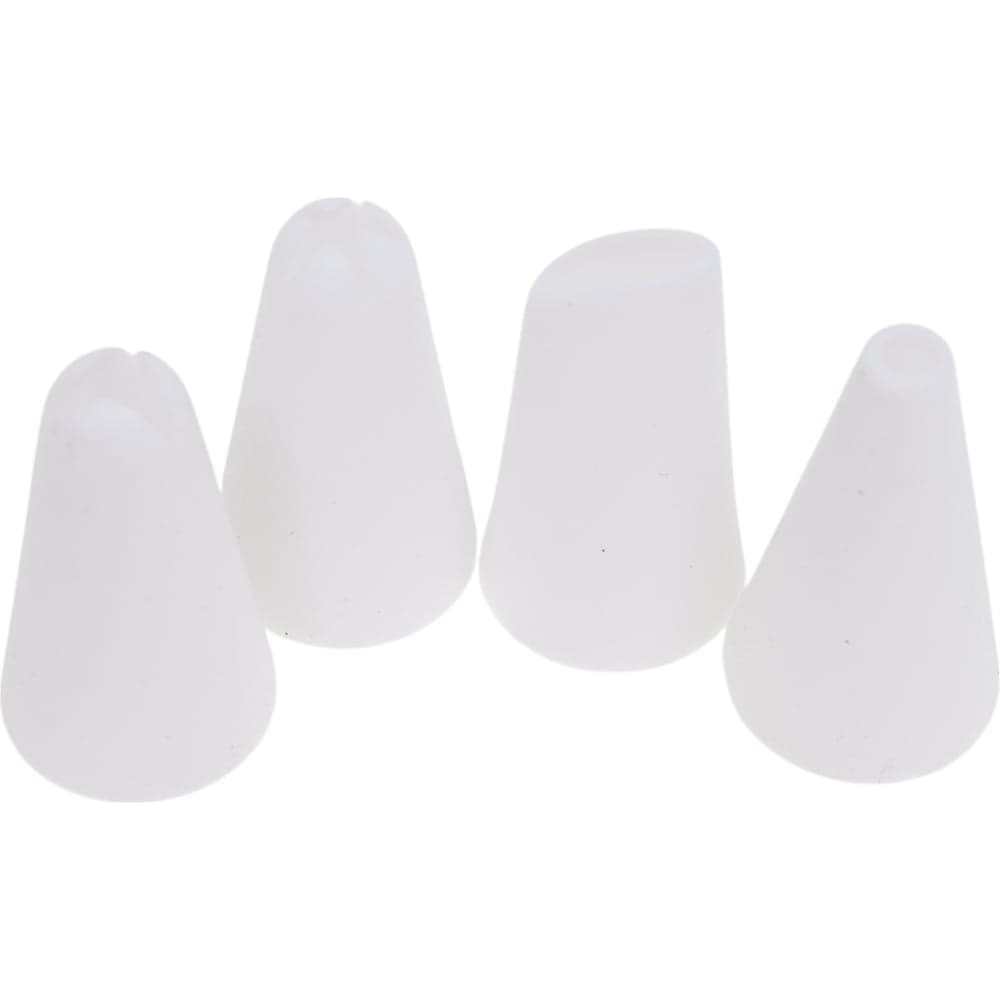 Набор кондитерских насадок S-CHIEF 4 шт пластиковые SHF-0001 411587