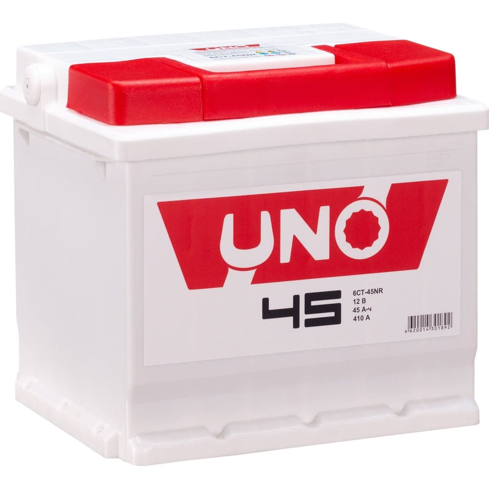 Аккумулятор UNO 6ст 45 NR, 410 А CCA, 545104010