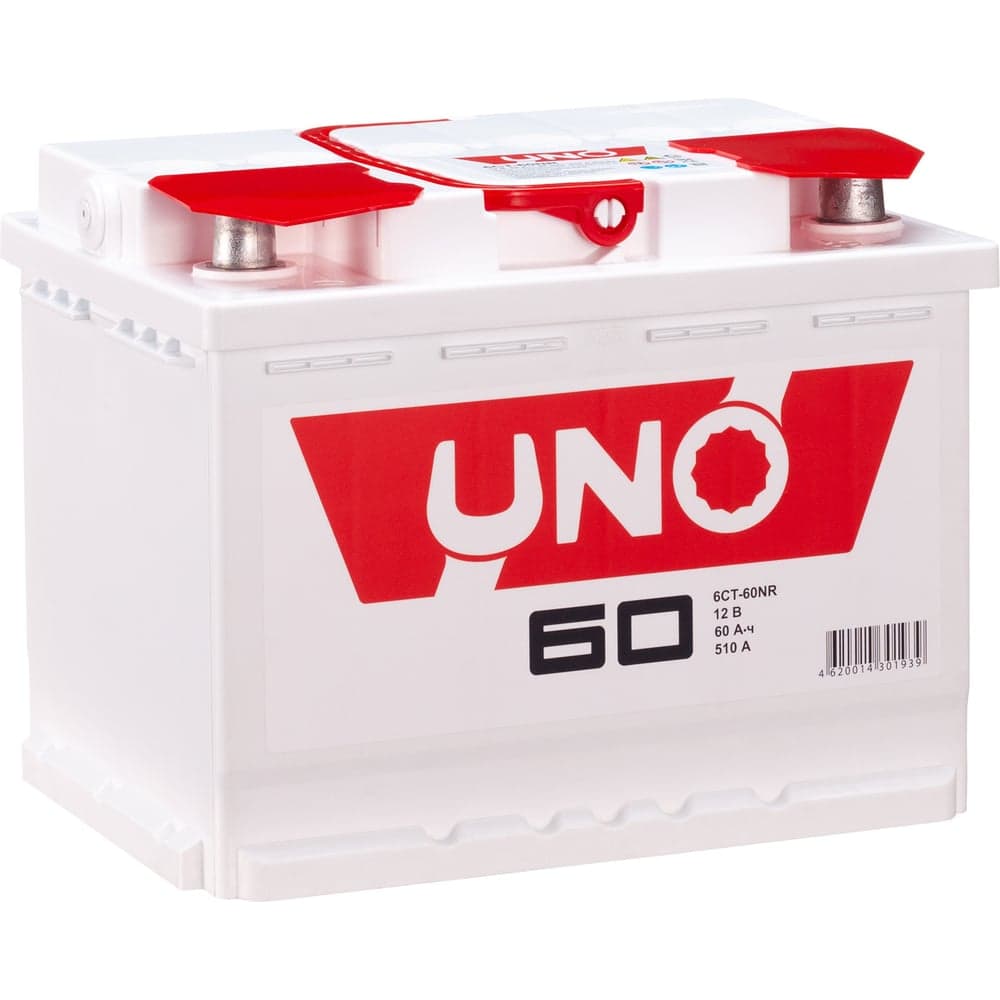 Аккумулятор UNO 6ст 60 N, 510 А CCA, 560107010