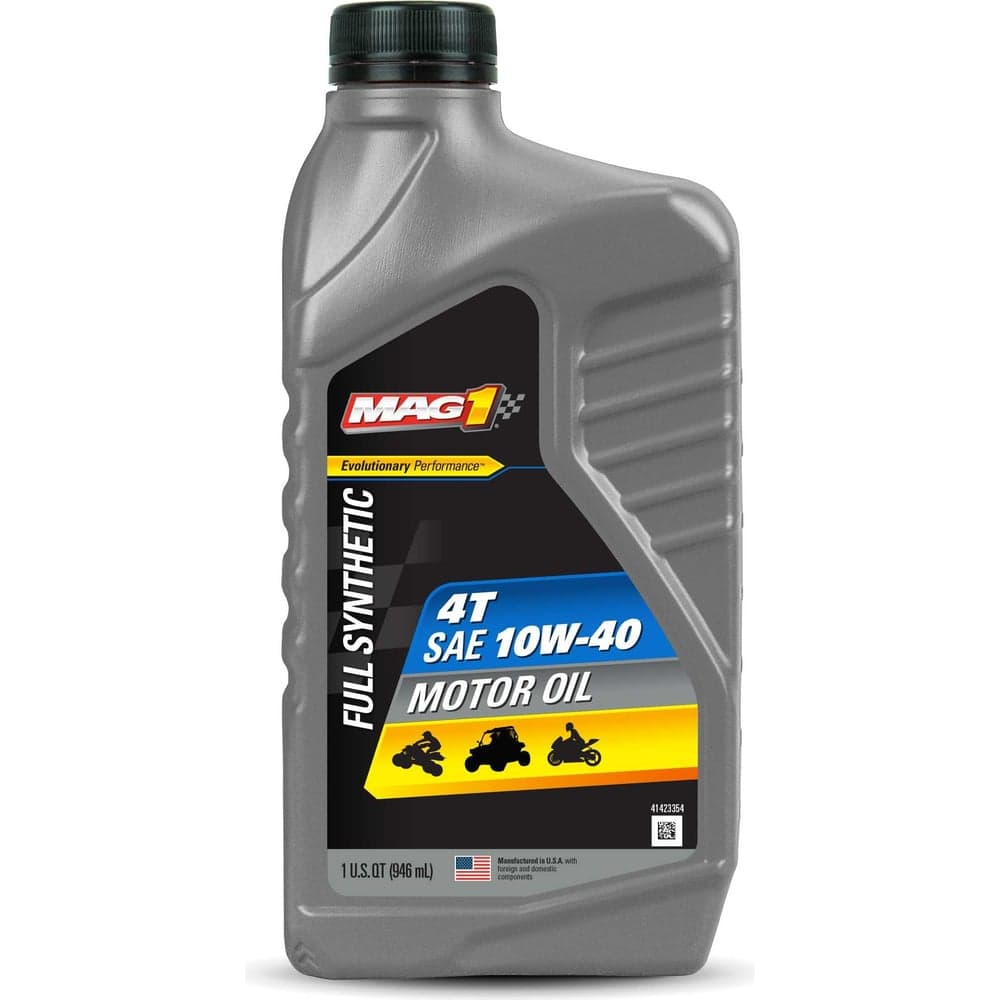 Синтетическое моторное масло для мотоциклов Full Synthetic 4T 10W-40 Motor Oil (946 мл) MAG1 MAG69259