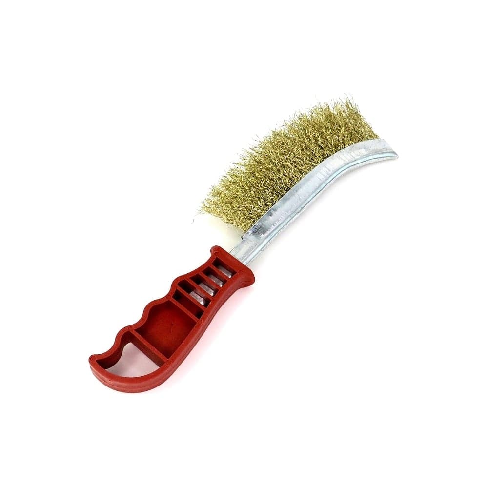 Универсальная ручная щетка EuroBrush 230x130, ворс гофрированная латунированная сталь 0,30 13-011 EB-XBS1L