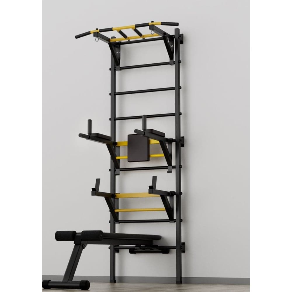 Шведская стенка BARFITS new age x4 турник 3 хвата, черный na-x4-black