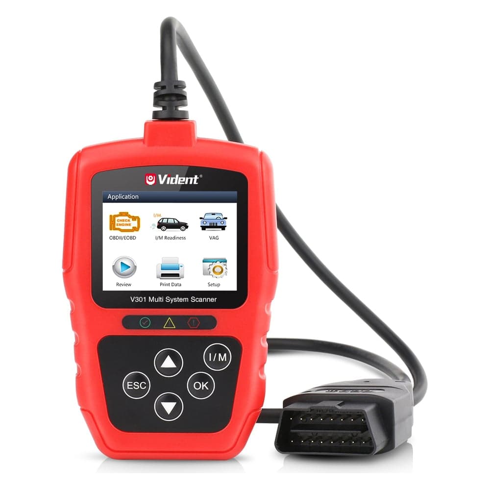 Диагностический сканер VIDENT OBD2 2.4" V301