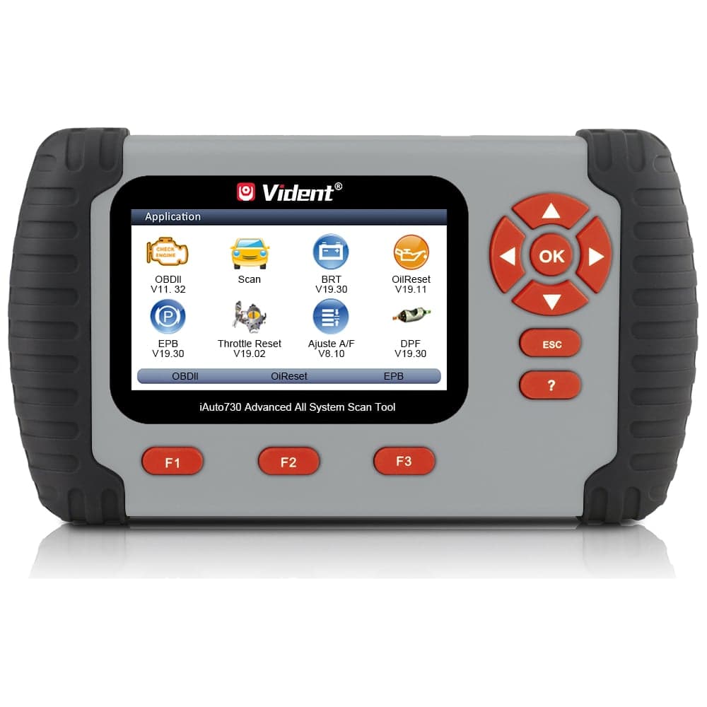Диагностический сканер VIDENT OBD2 4.3” iAuto730RU