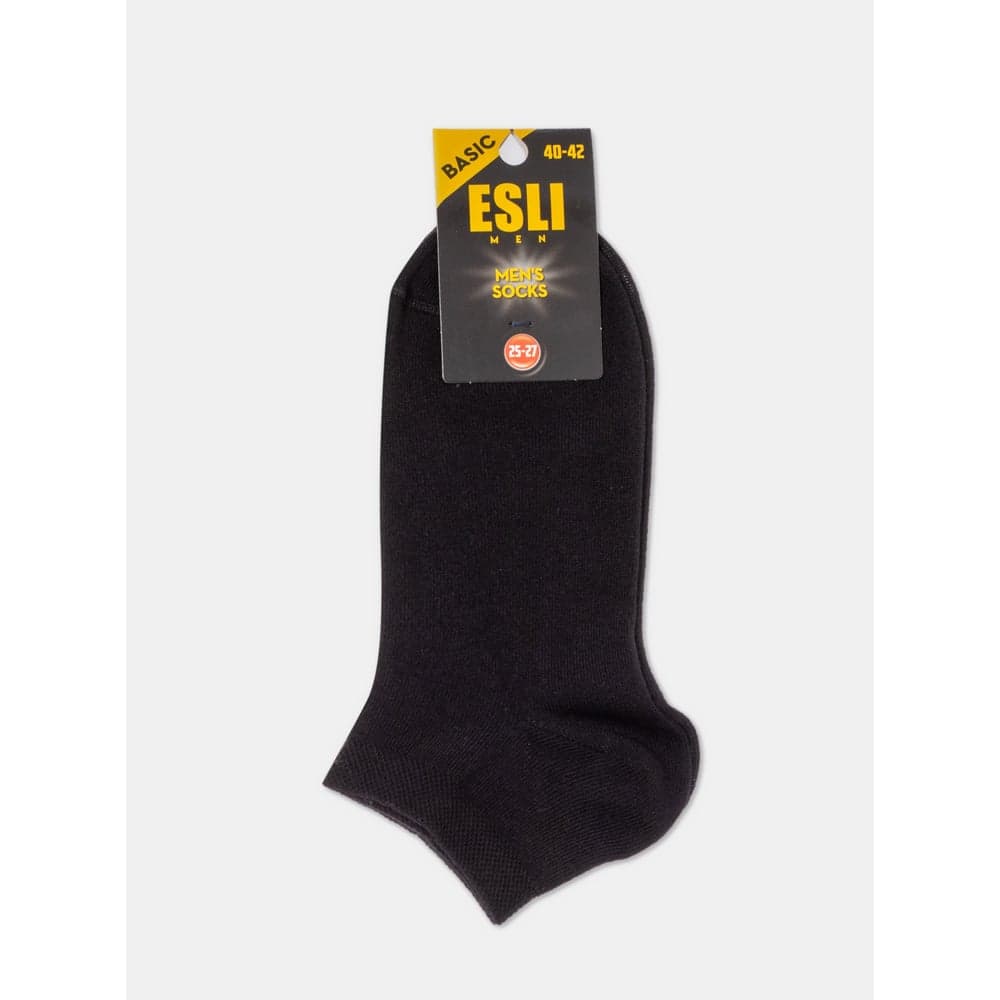 Мужские носки ESLI basic короткие, 18с-98/1спе, р.40-43, черный 1001332180100012000