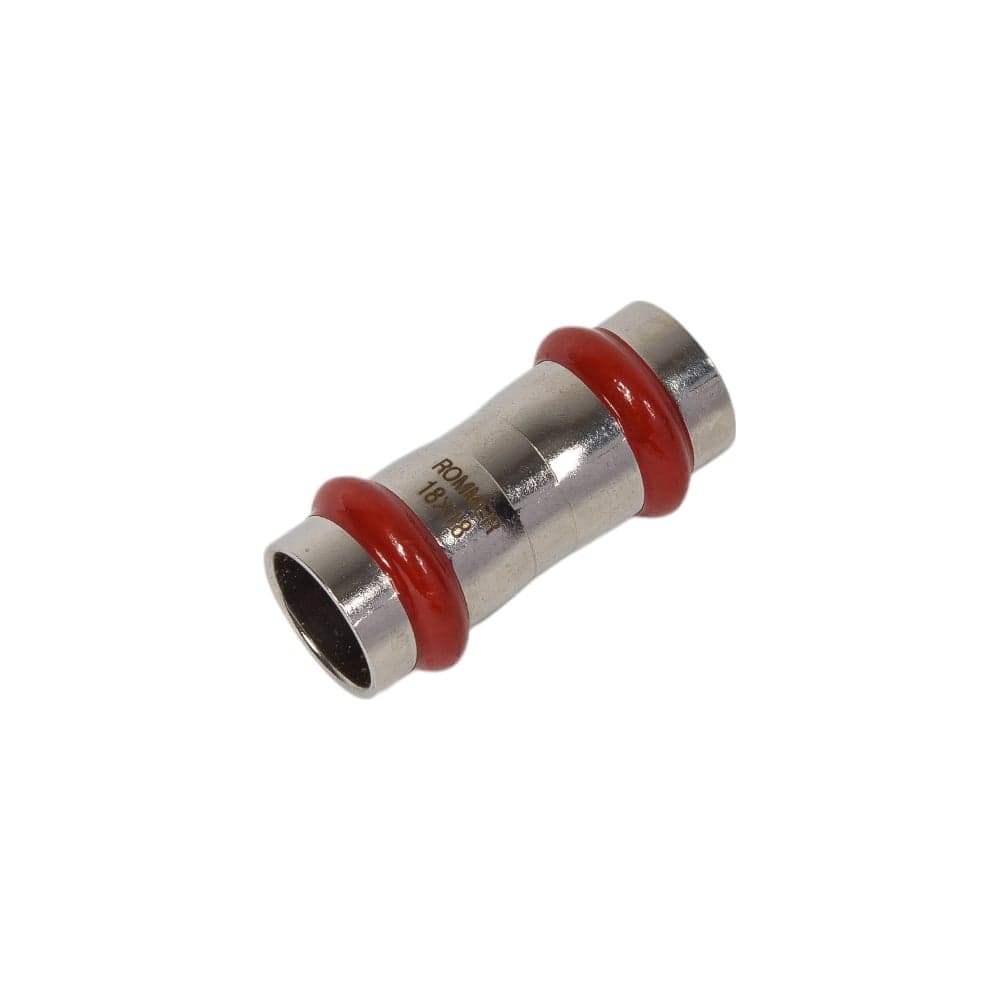 Равнопроходная муфта ROMMER Rss-0017-000018 впр, 18 из нержавеющей стали, прессовой RG0091KSNOT741