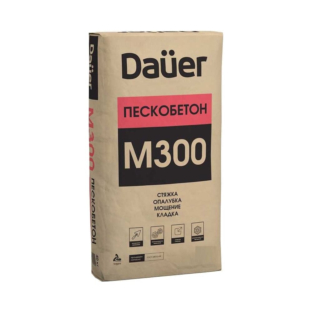 Пескобетон Dauer м-300 30 кг 32727