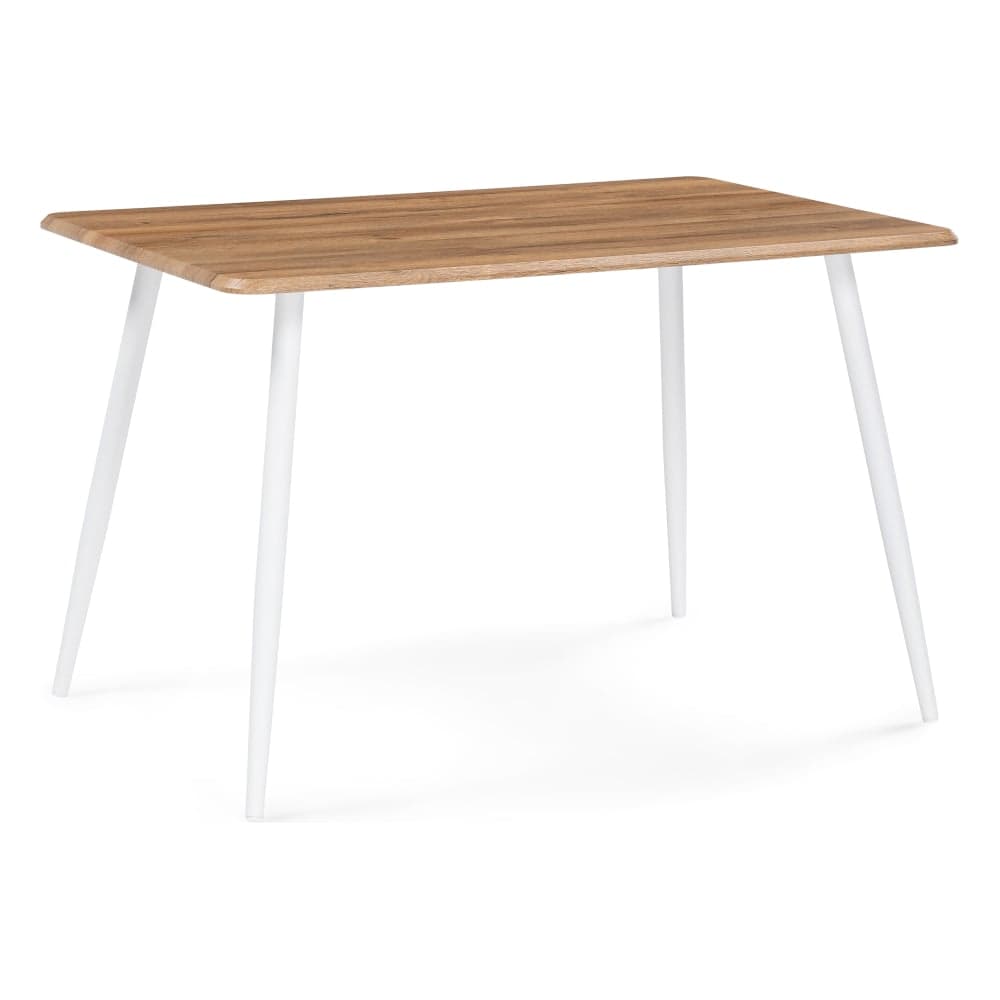 Деревянный стол Woodville Кангас 120x80x77 см, дуб вотан/белый 533165