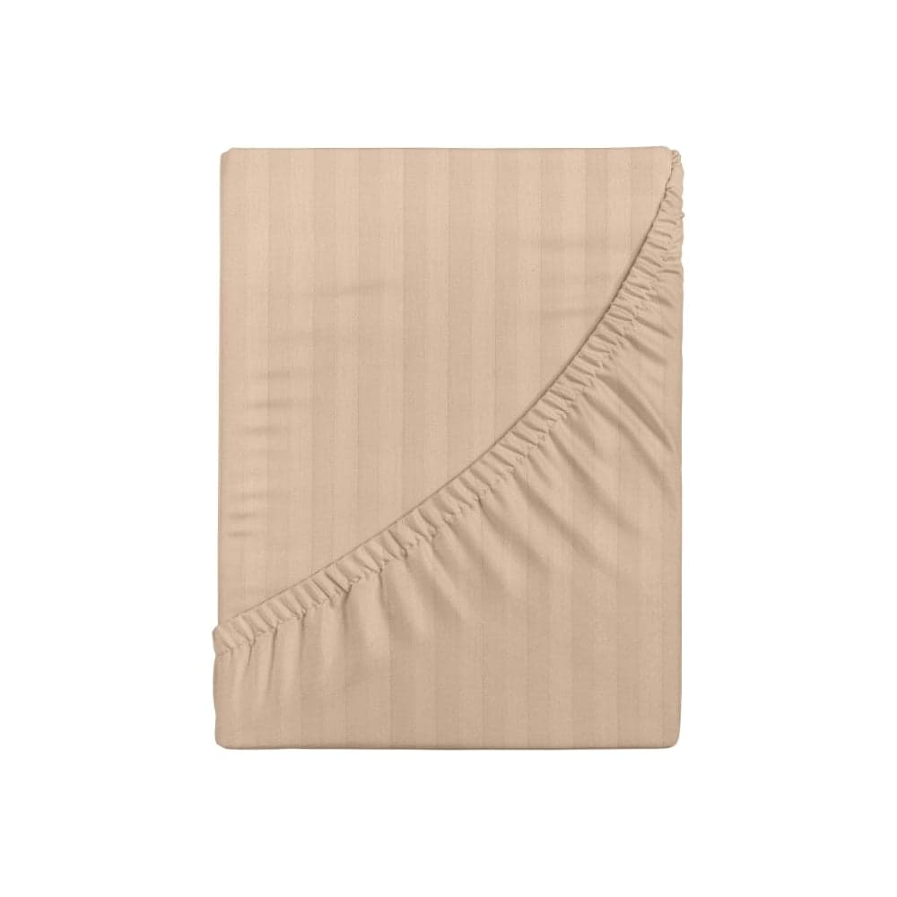 Простыня Verossa Stripe на резинке 140x200 см Bronze 754958