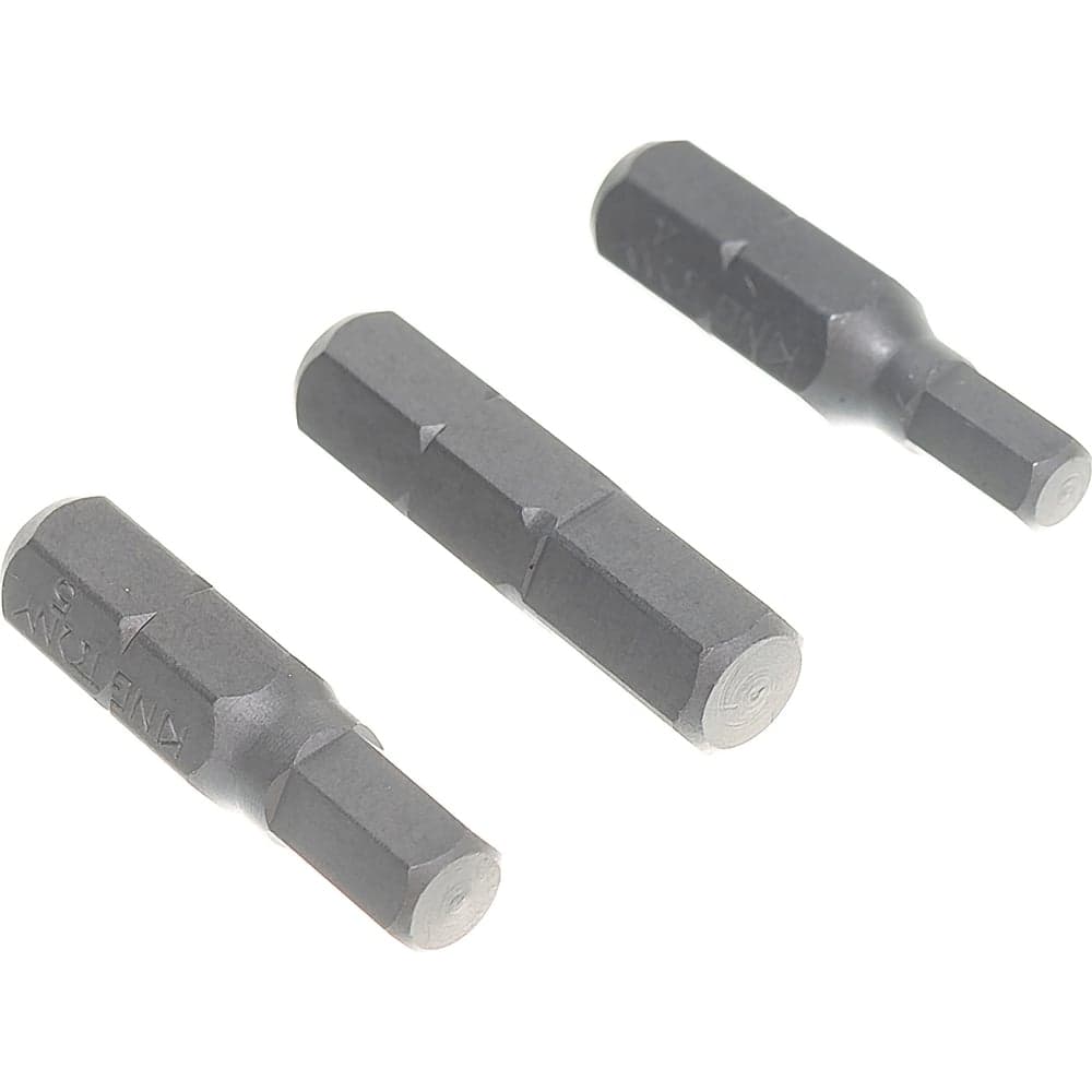 Набор вставок (бит) 1/4", HEX, 4, 5, 6мм, 3шт KING TONY 1003MQ