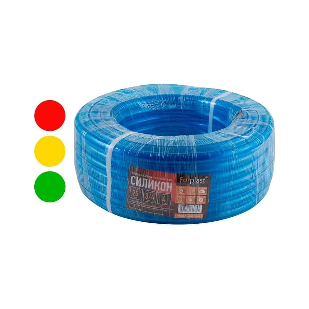 Шланг ForPlast пвх силикон 3/4", 25 м 005253