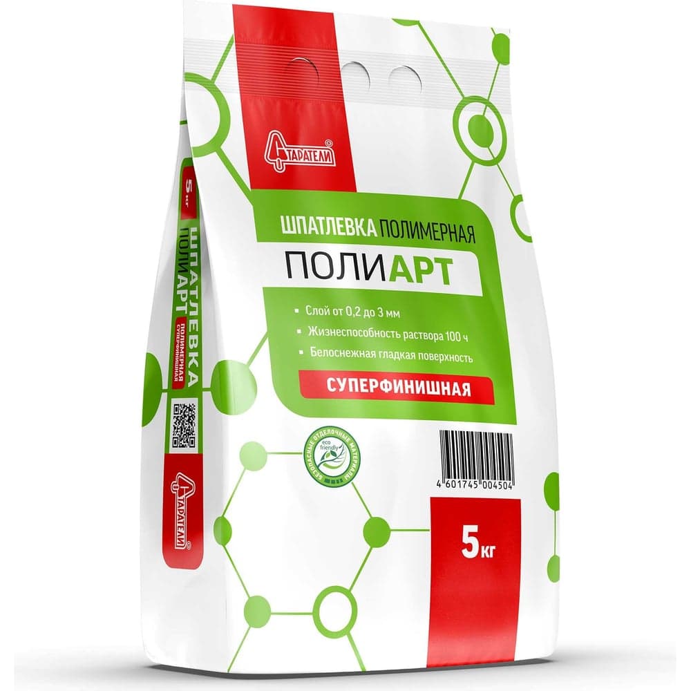 Шпатлевка полимерная Старатели «полиарт» 5 кг 3277/5399