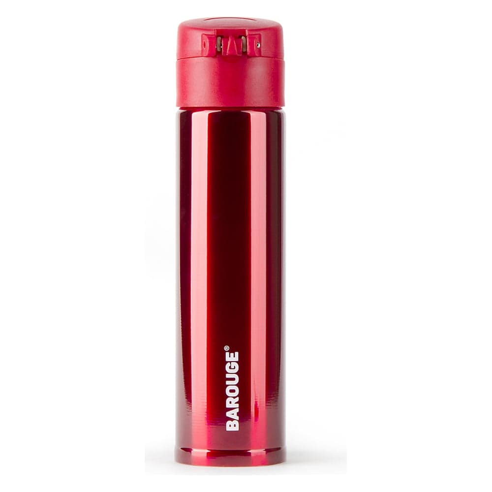 Термобутылка BAROUGE Travel Bottle красная, из нержавеющей стали BT-134 350 мл/красный