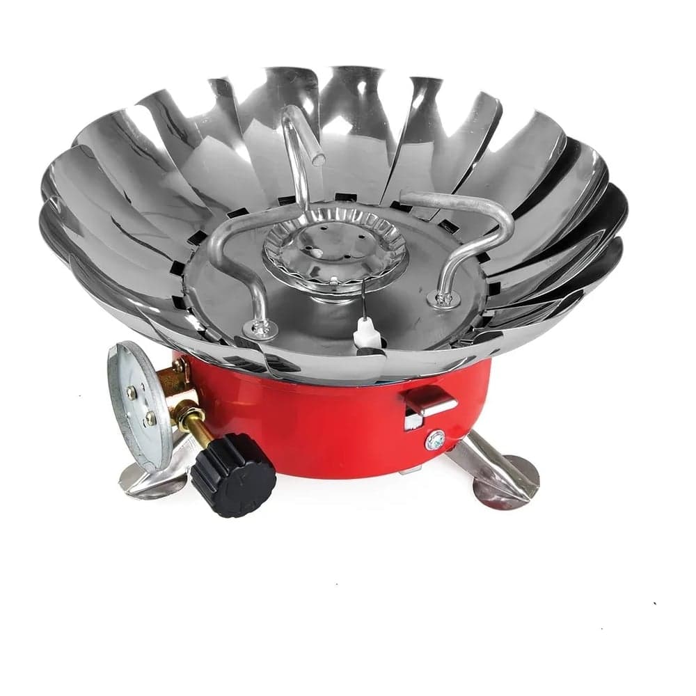 Газовая портативная плитка Tulips Tools пьезо, ветрозащита IG15-203