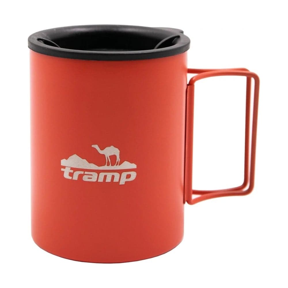 Термокружка со складными ручками и поилкой Tramp терракотовый TRC-137.17