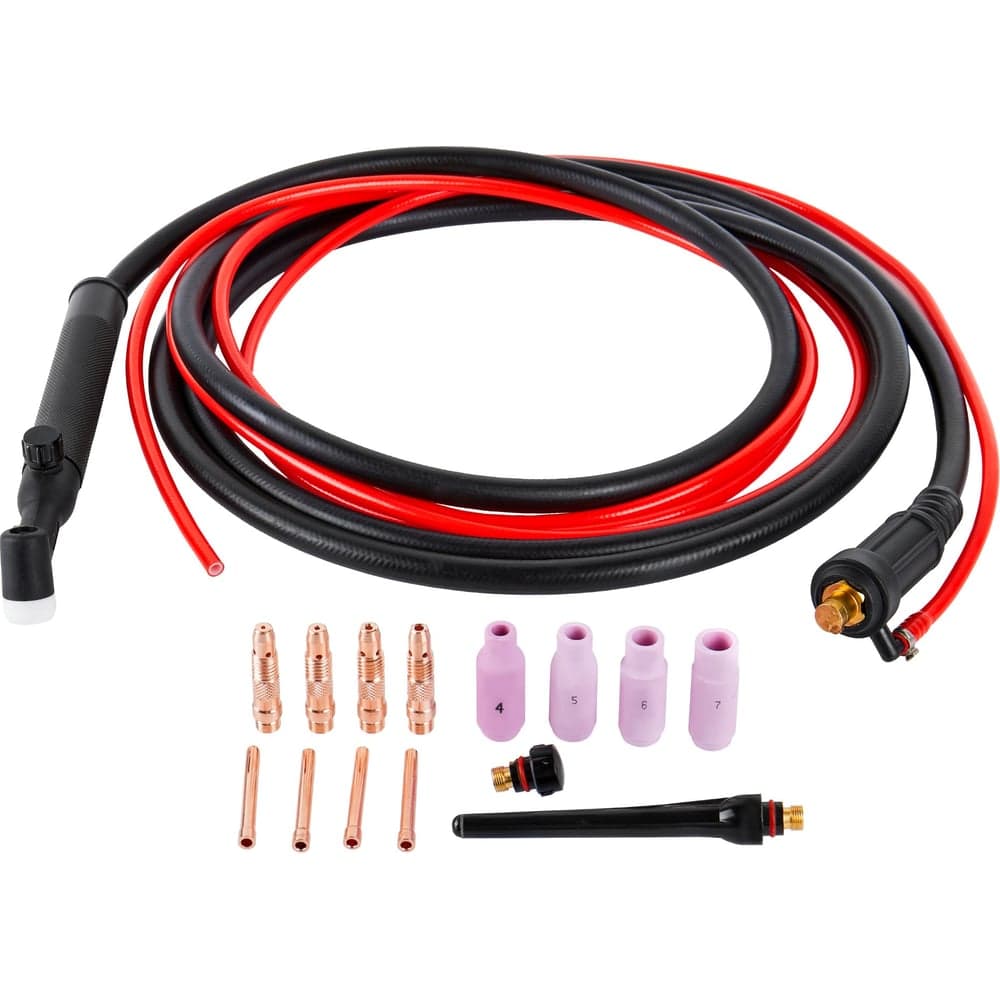 Горелка сварочная (4 м; DX50) для TIG сварки Elitech руч.управ.подачи газа 0606.000800 172525