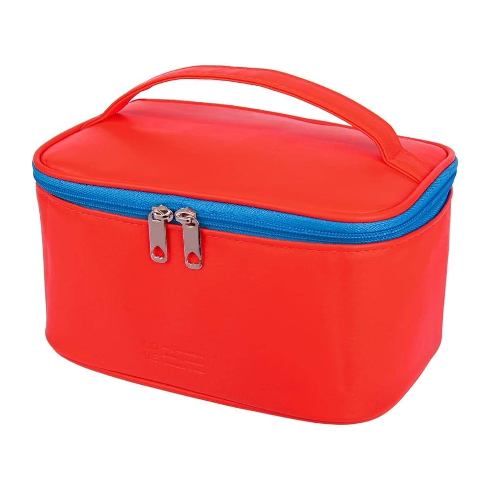 Косметичка Д220 Ш140 В120, цвет алый, синий HANDY HOME YR05red