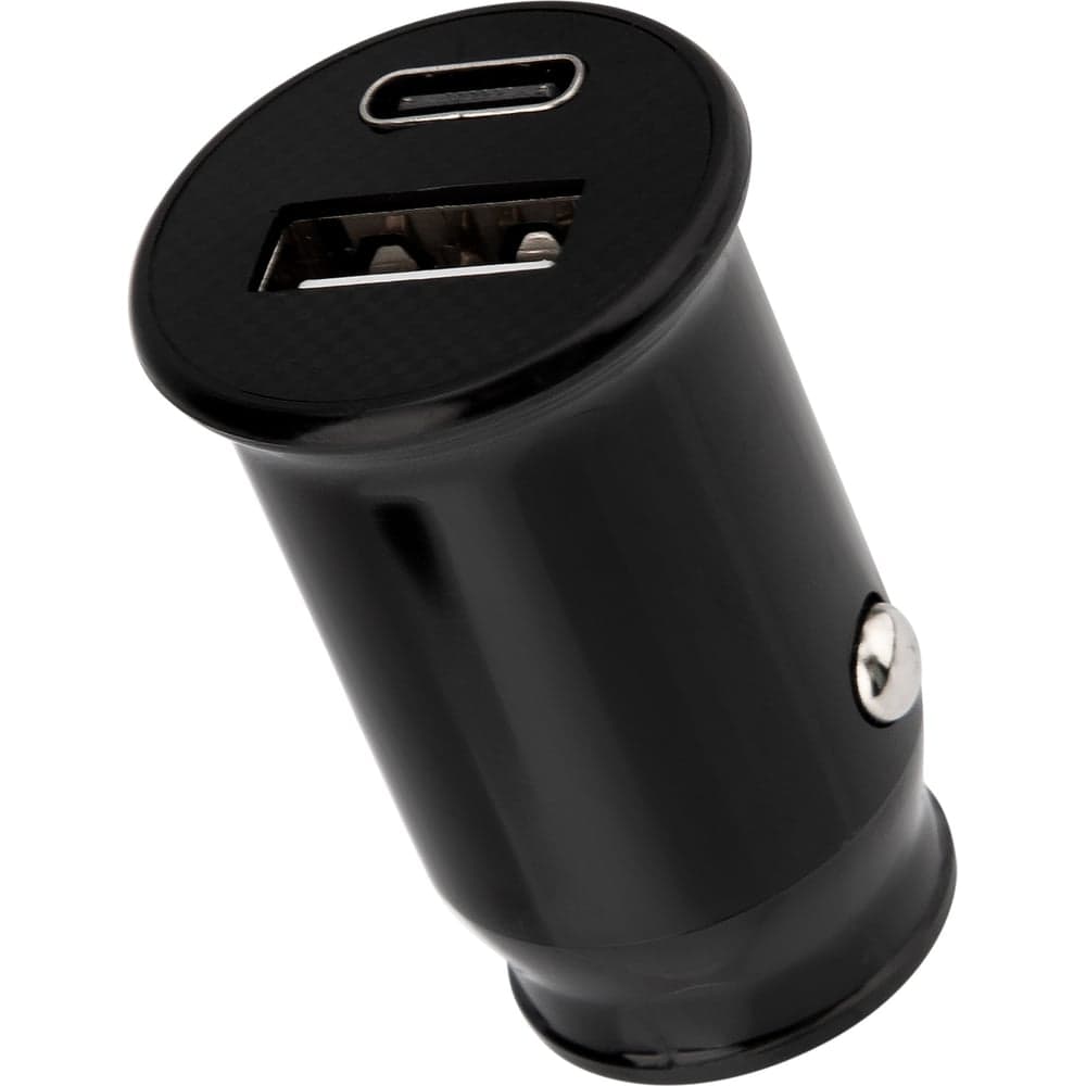Автомобильное зарядное устройство REXANT usb-a+usb-c, 2.4 a черная 18-2228