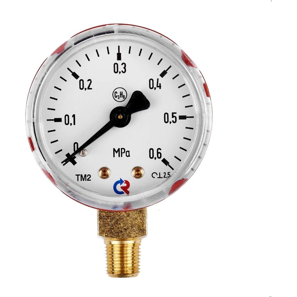 Манометр 0.6 МПа, пропан, 1/8" NPT ПТК 00000041915