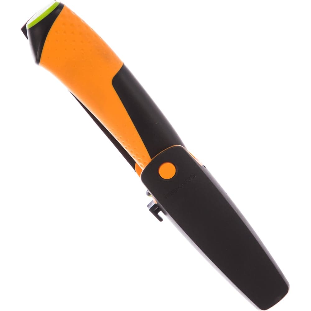 Нож для тяжелых работ с точилкой Fiskars 1023619