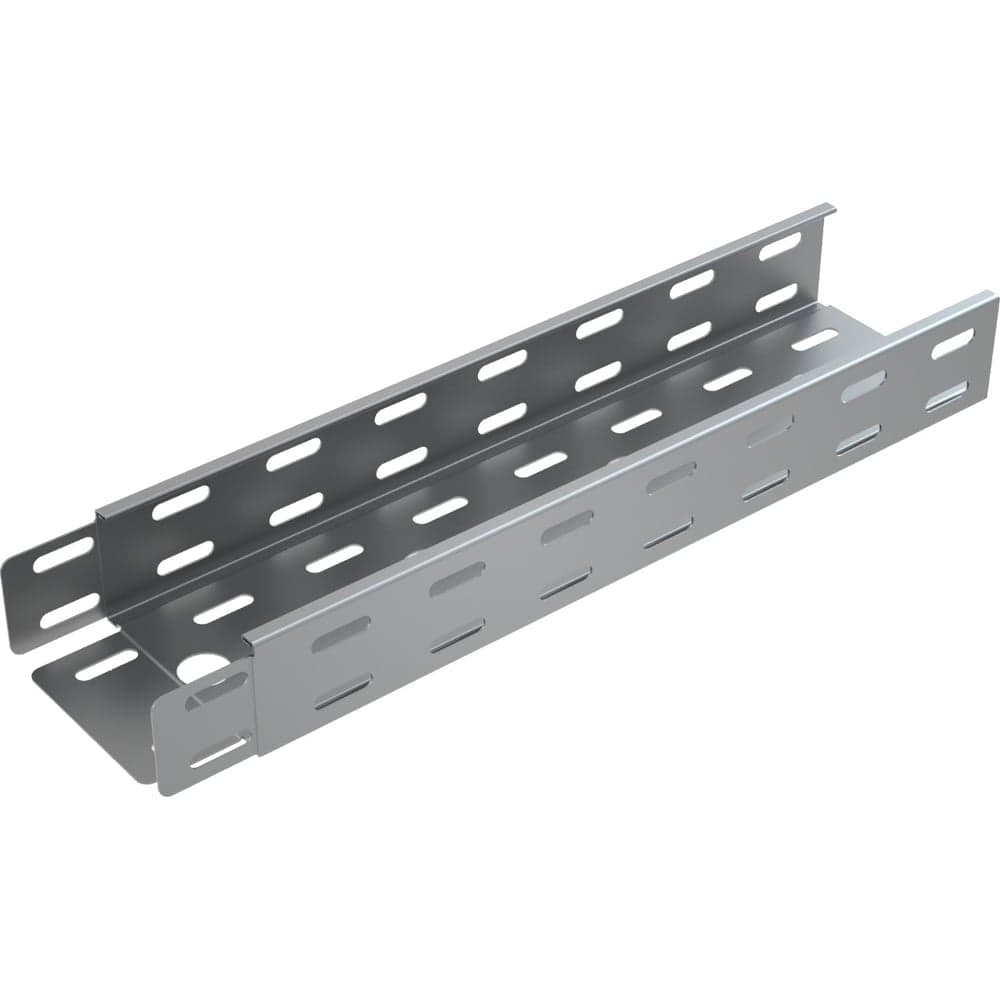 Перфорированный лоток Система КМ 50x100x0,55 L2000 мм Быстрый монтаж LP50-100-0.55-2000