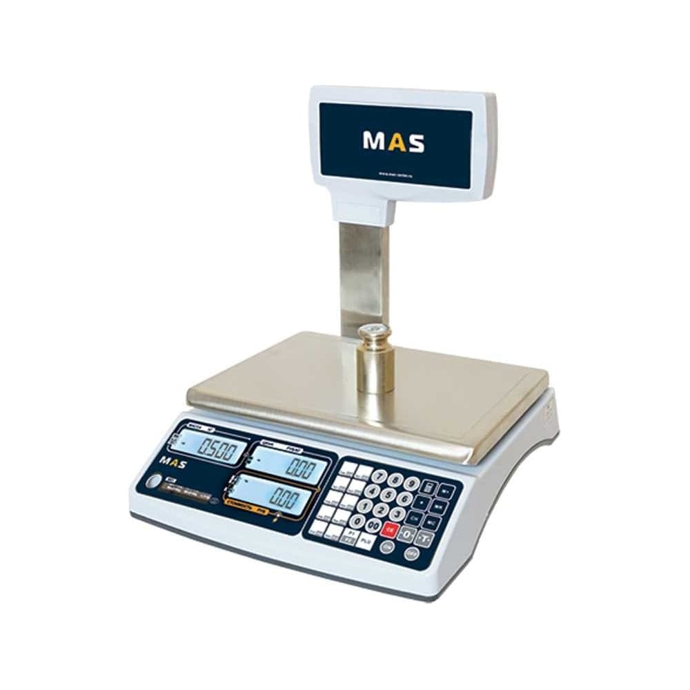 Торговые весы со стойкой MAS ter mr1-6p 7214