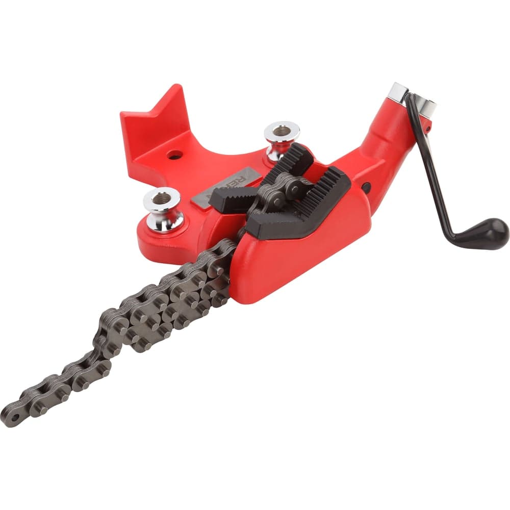 Тиски верстачные цепные 1/4"-6" (14-168 мм) HEAVY DUTY REKON 025000