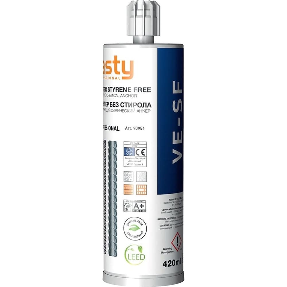 Fasty VE-SF картридж 420 мл + 2 смесителя 90951