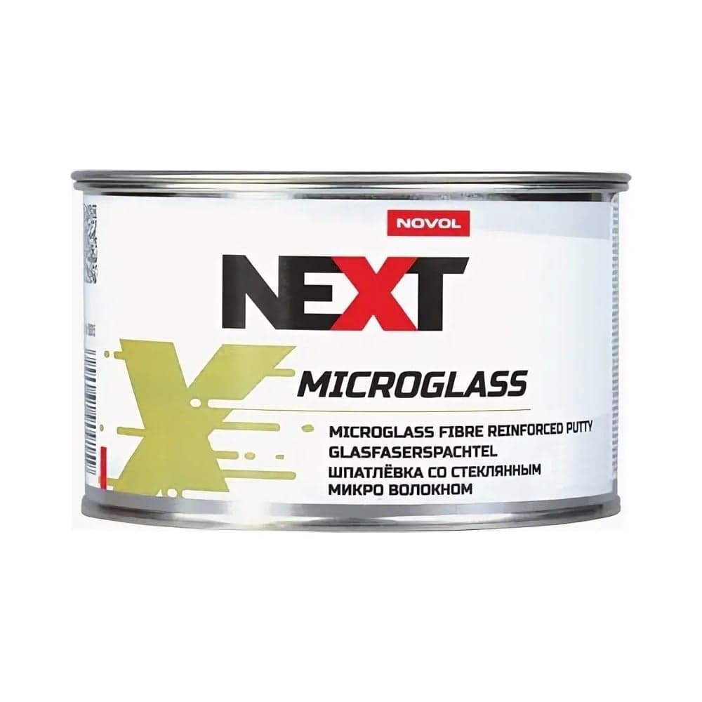 Шпатлевка NOVOL NEXT MICROGLASS с микростекловолокном, 1.0 кг X976572998 90916
