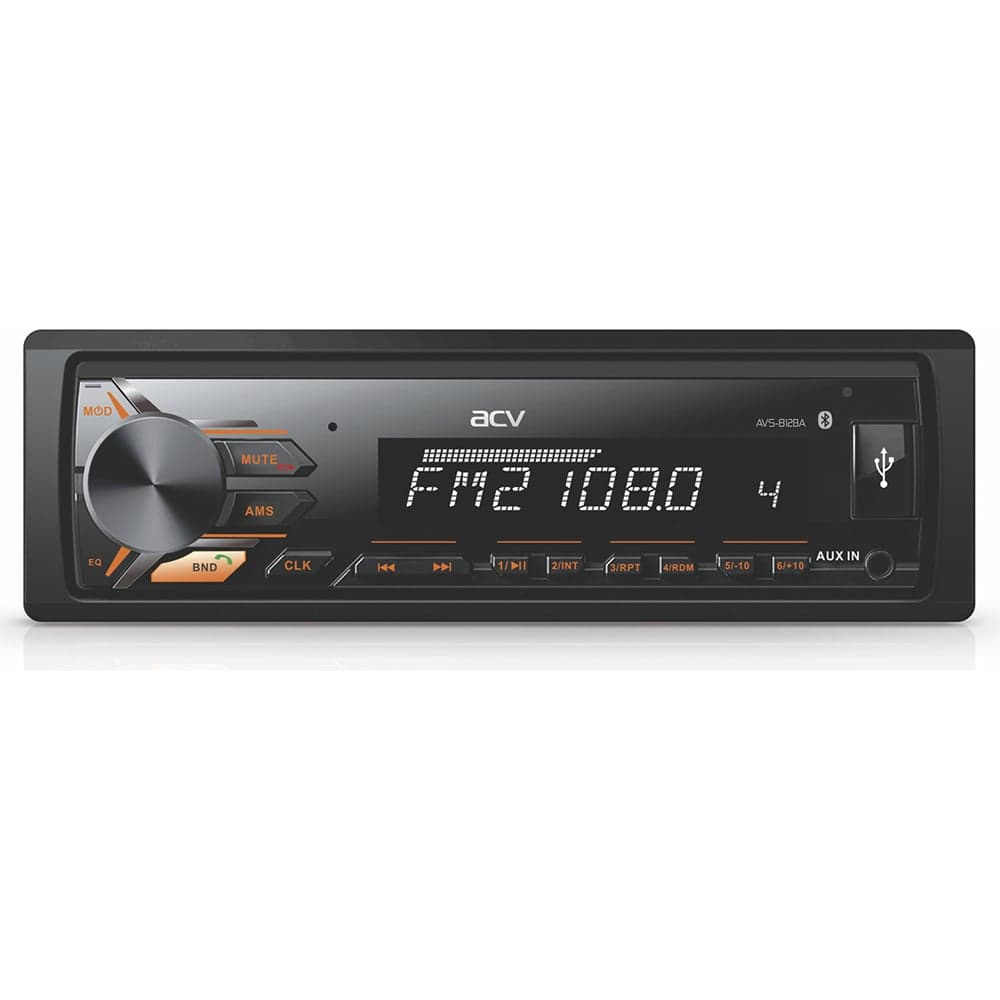Магнитола ACV 1DIN AVS-812BA