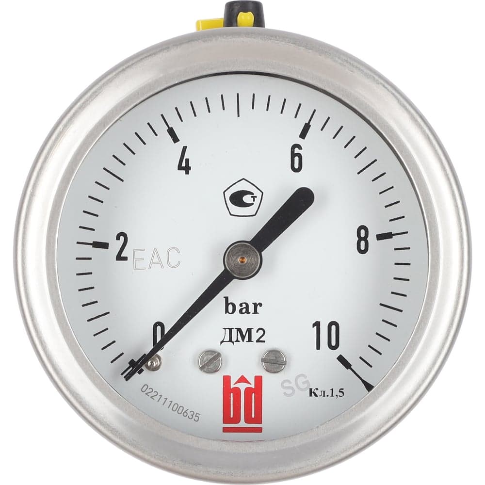 Манометр ДМ 2 063 ТС (0-10) бар, кл.1.5, G1/4" BD 1152100016