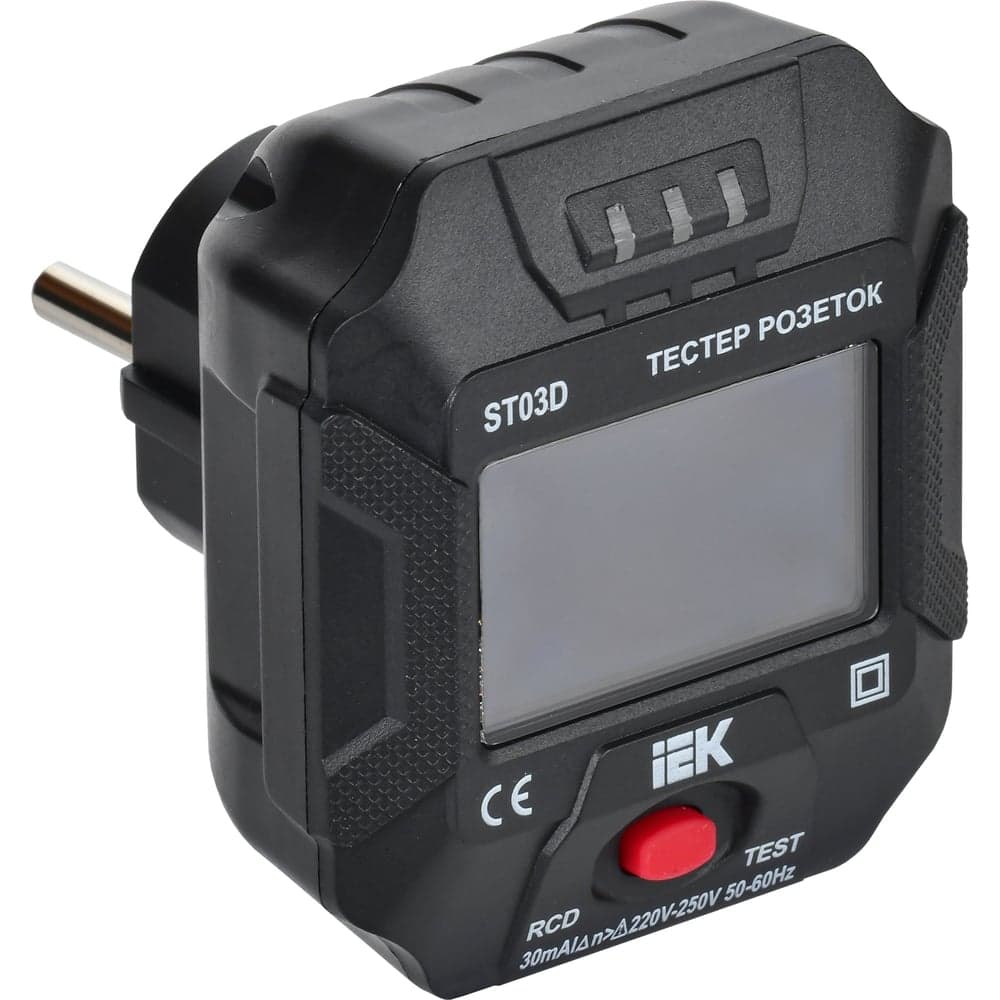 Тестер розеток IEK Arma2l 5 st03d A2L5-ST14-03