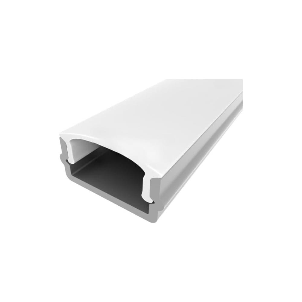 Комплект алюминиевого профиля LEDCRAFT с экраном и заглушками LC-LP0616M16-1 1638000001