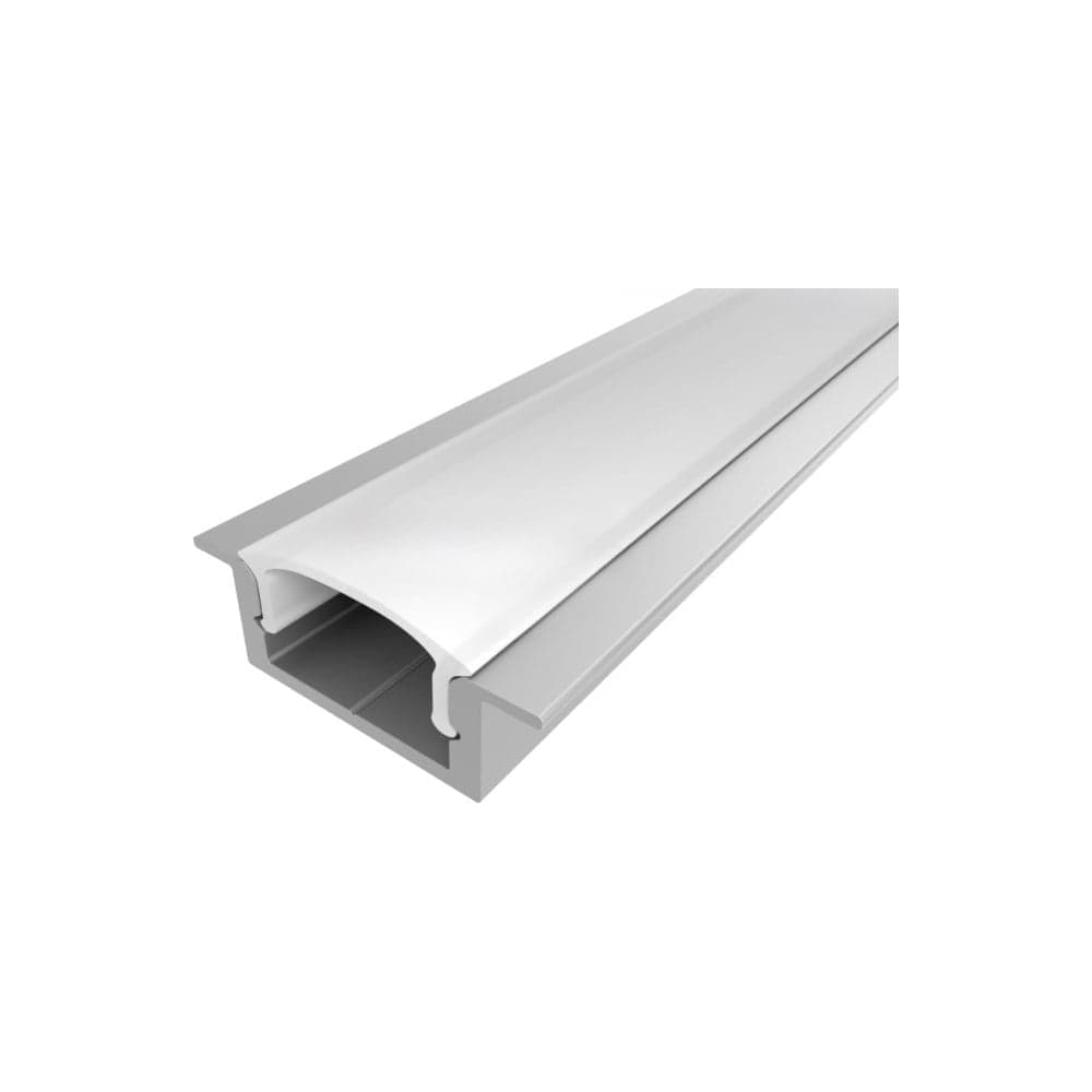 Комплект алюминиевого профиля LEDCRAFT с экраном и заглушками LC-LPV0722M16-1 1638000012