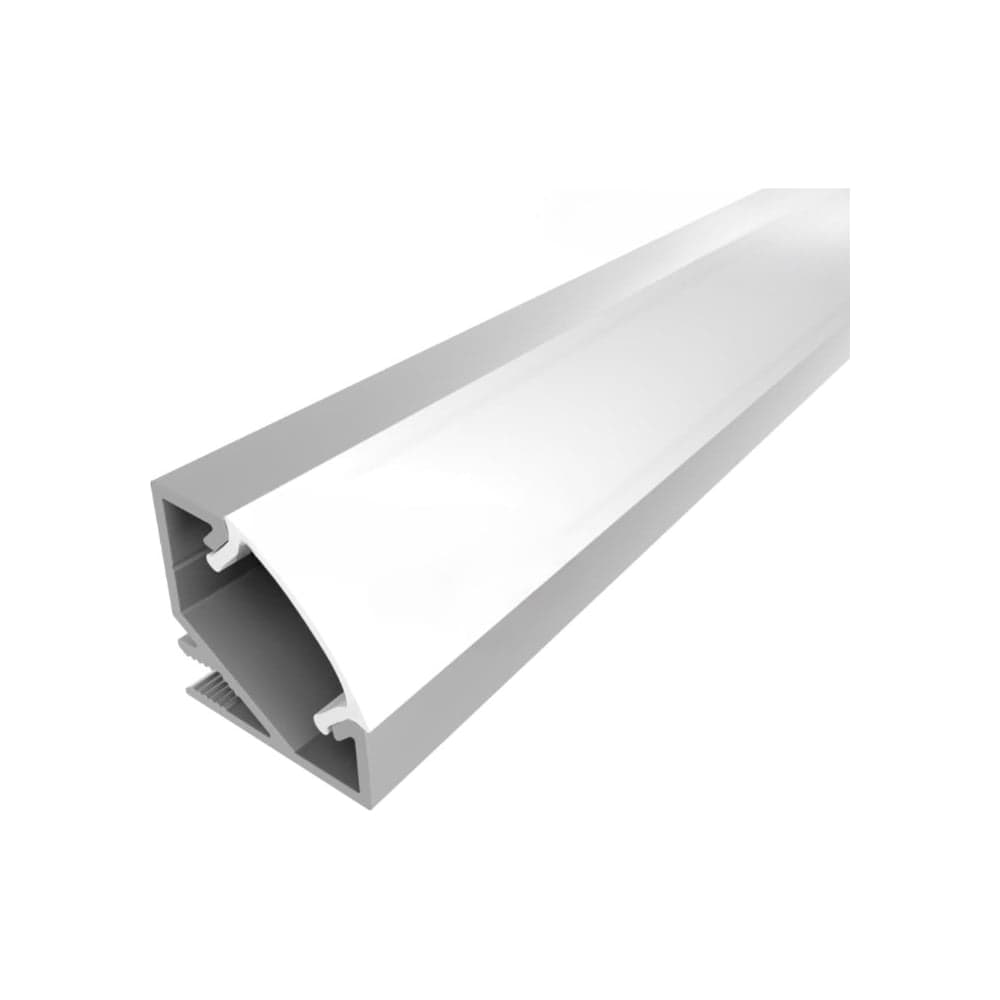Комплект алюминиевого профиля LEDCRAFT с экраном и заглушками LC-LPU1717M16-1 1638000016