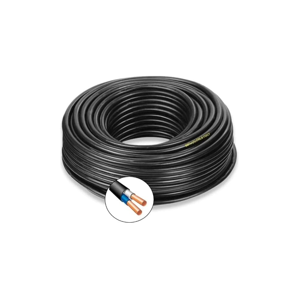 Силовой кабель ПРОВОДНИК ввгнг(a)-frls 2x1.5 мм2, 2м OZ61682L2