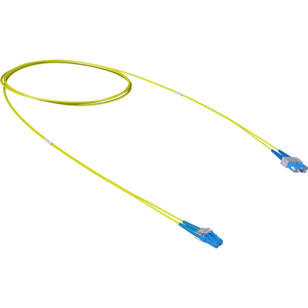 Оптический коммутационный шнур DKC переходной duplex lc-upc/sc-upc, 9/125 os2, 1 м RNPC9DCULU1