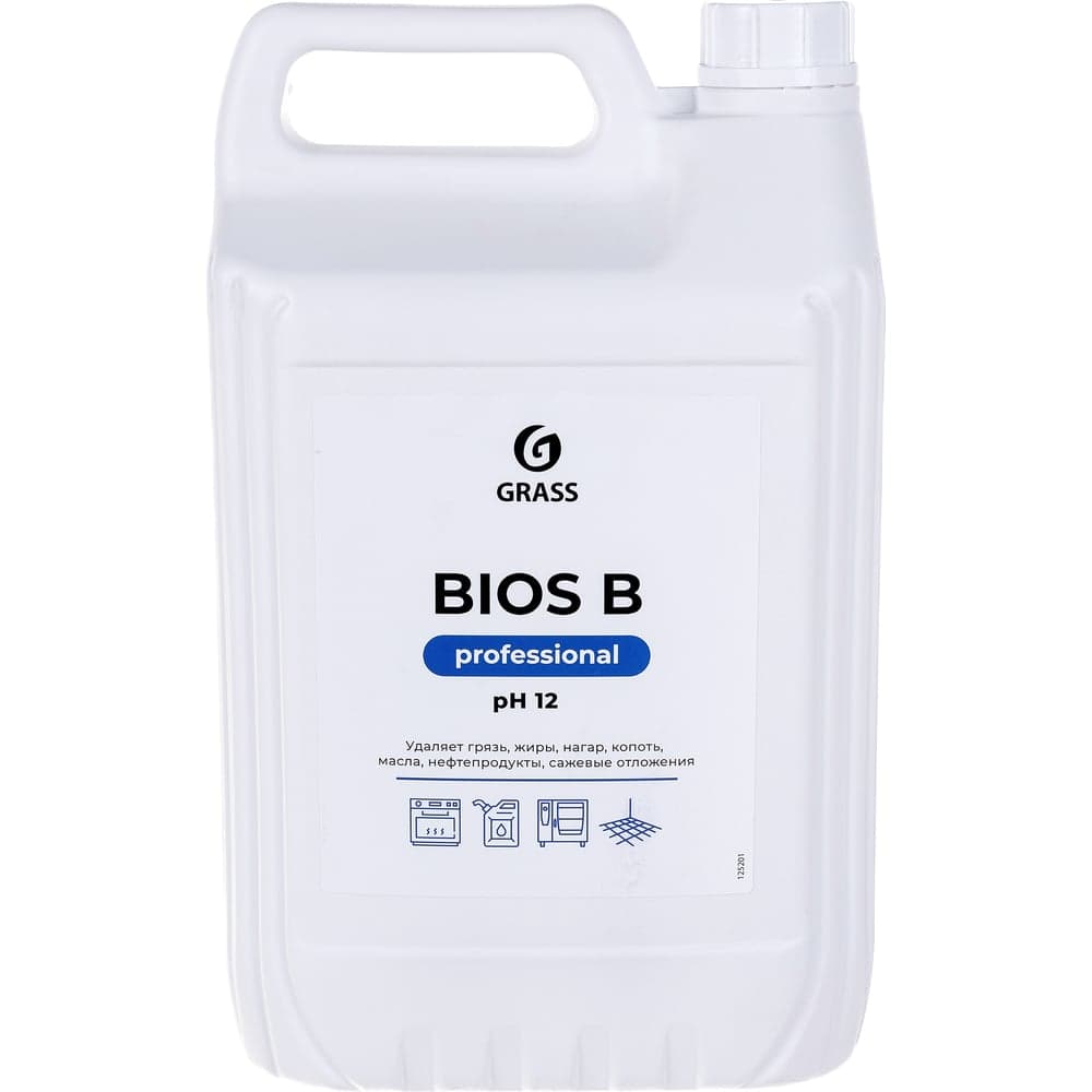 Индустриальный очиститель и обезжириватель на водной основе Bios-B (5.5 кг) Grass 125201