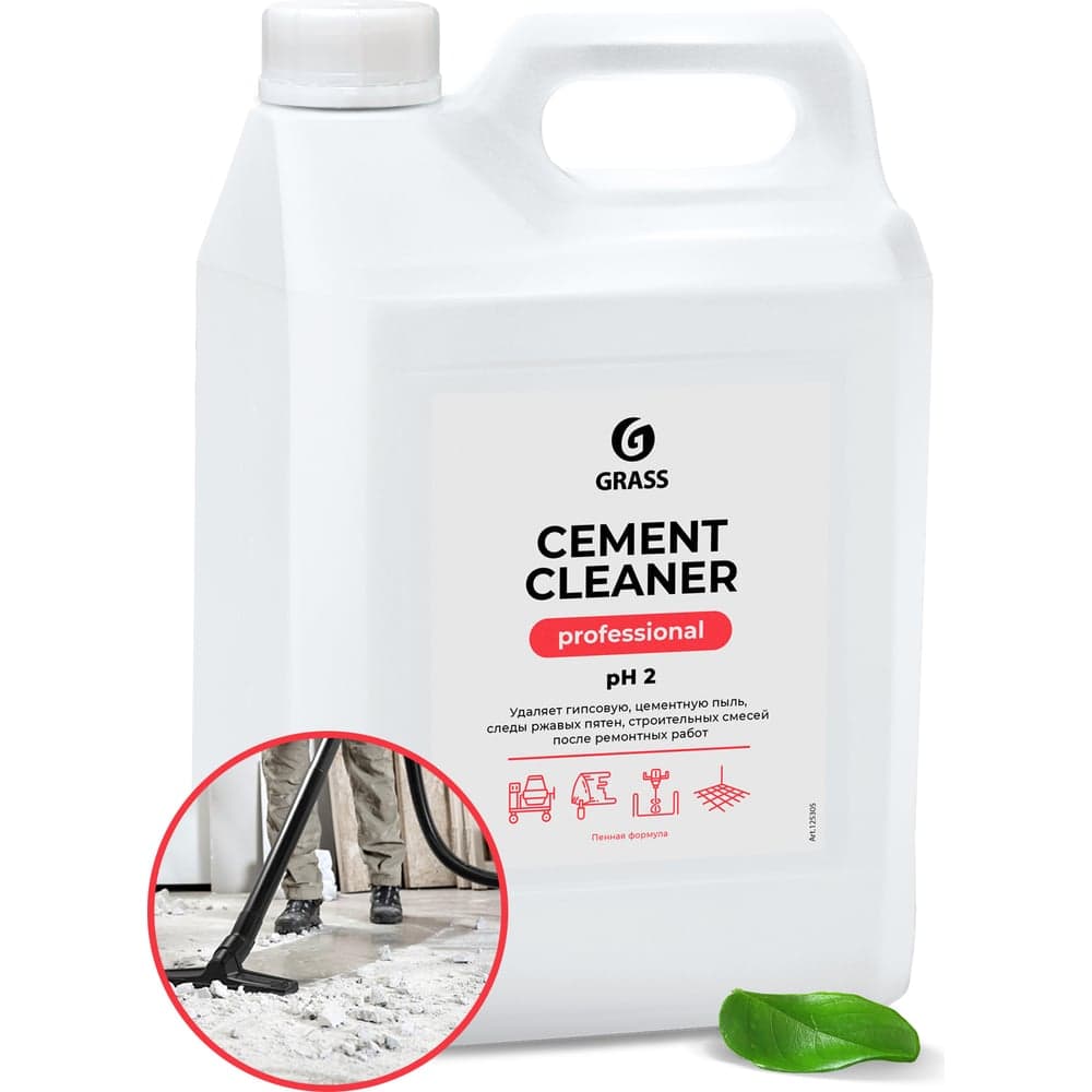 Очиститель после ремонта Cement Cleaner (5.5 кг) Grass 125305