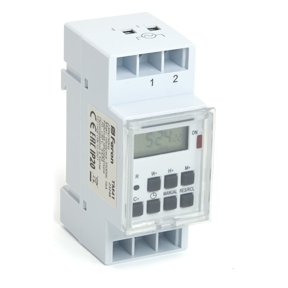 Таймер реле времени, мощность 3500W/16A FERON TM41 23248