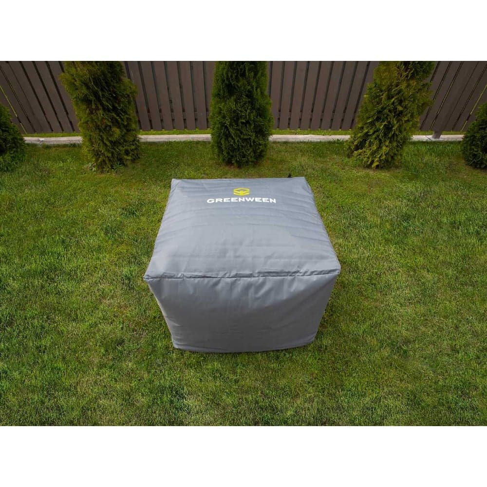 Чехол на кресло GreenWeen CAPRI с лого, серый GW-COV-CAPRI-CH-800G