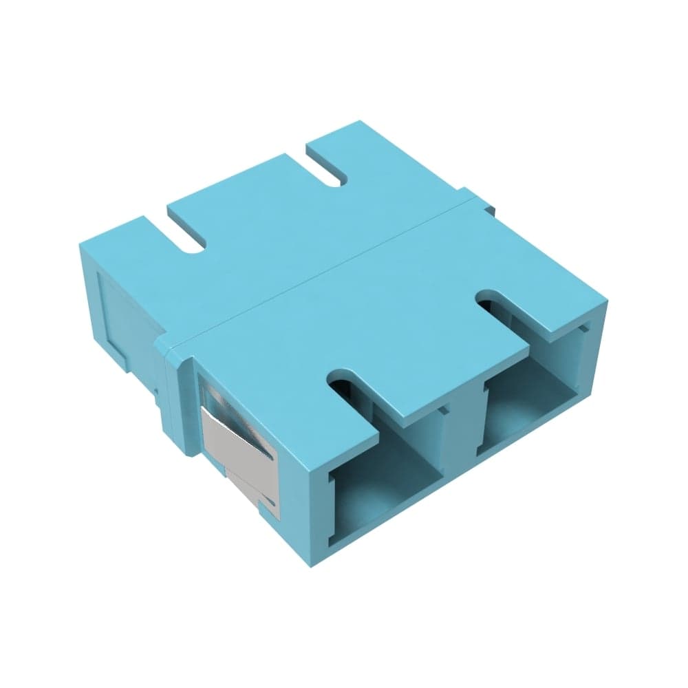 Адаптер DKC sc/upc-duplex top, ом3, бирюзовый RNFA53DSC