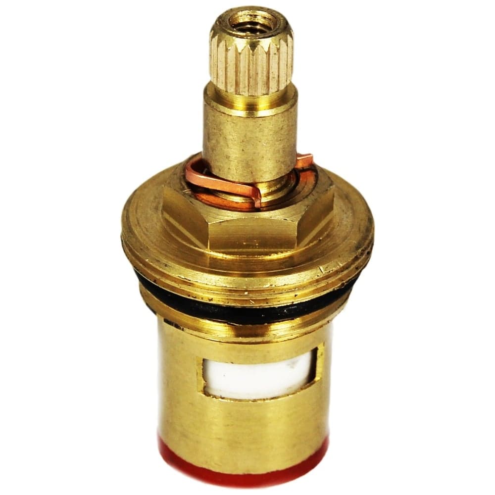 Кран букса для смесителя MasterProf, керамическая, 1/2", 8 мм х 20 шл., угол поворота 180, с доп. резьбой ИС.130863