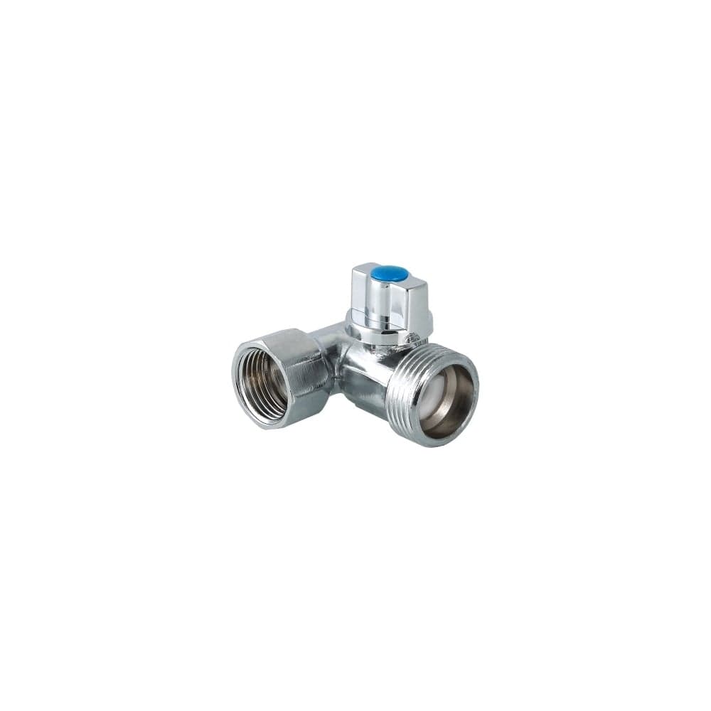 Шаровой кран для подключения сантехнических приборов 1/2х3/4х1/2 Valtec VT.256.N.04