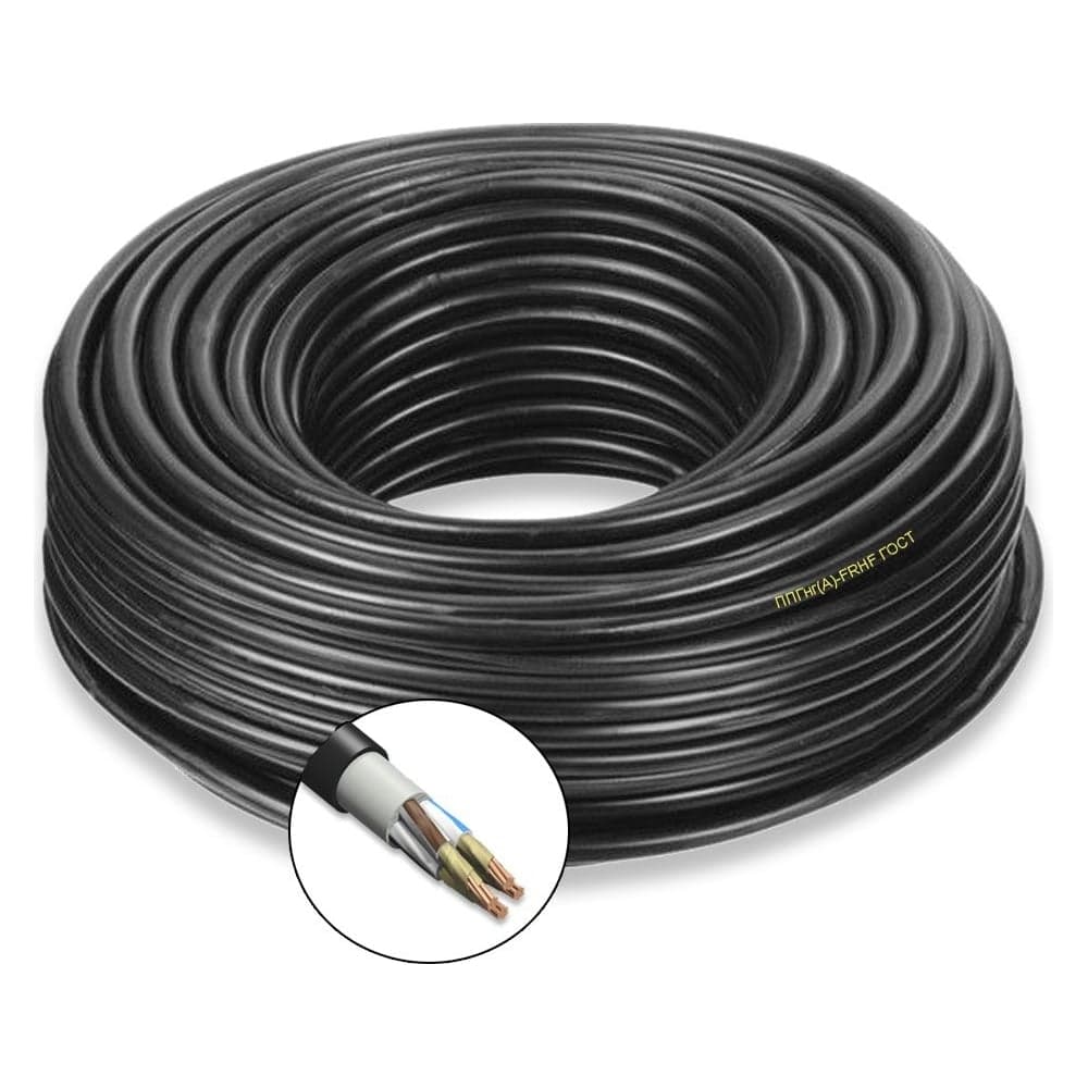 Силовой кабель ПРОВОДНИК ппгнг(a)-frhf 4x2.5 мм2, 1м OZ227028L1