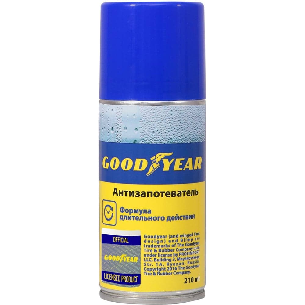 Антизапотеватель аэрозоль Goodyear 210 мл GY000709