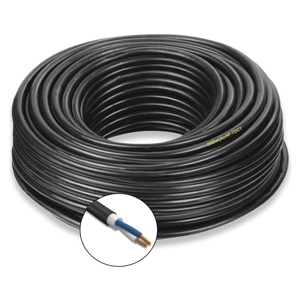 Силовой кабель ПРОВОДНИК ппгнг(a)-hf 2x2.5 мм2, 1м OZ100847L1