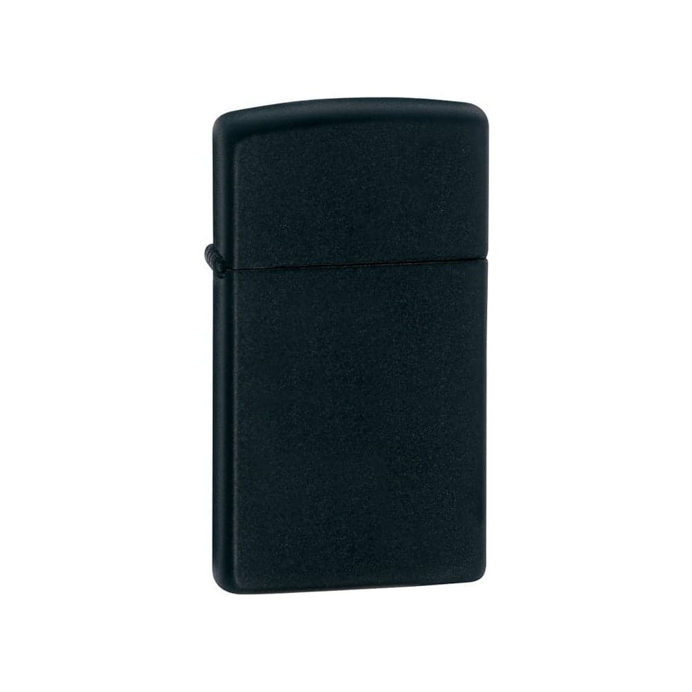 Зажигалка Zippo Slim Black Matte 1618